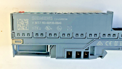 SIEMENS 6ES7 193-6BP20-0BA0 DIGITAL BASE MODULE ***LOTOF10****