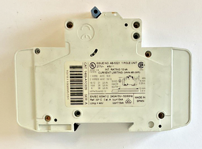 ALLEN BRADLEY 1489-A1C020 CIRCUIT BREAKER SER.A  ***LOTOF2***