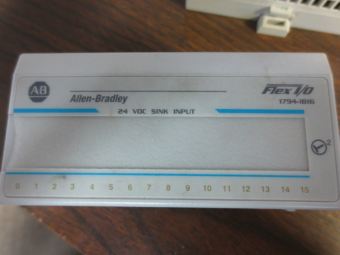 ALLEN-BRADLEY 1794-IB16 Ser. A FLEX I/O / 24VDC  SINK INPUT / w/ 1794-TB3