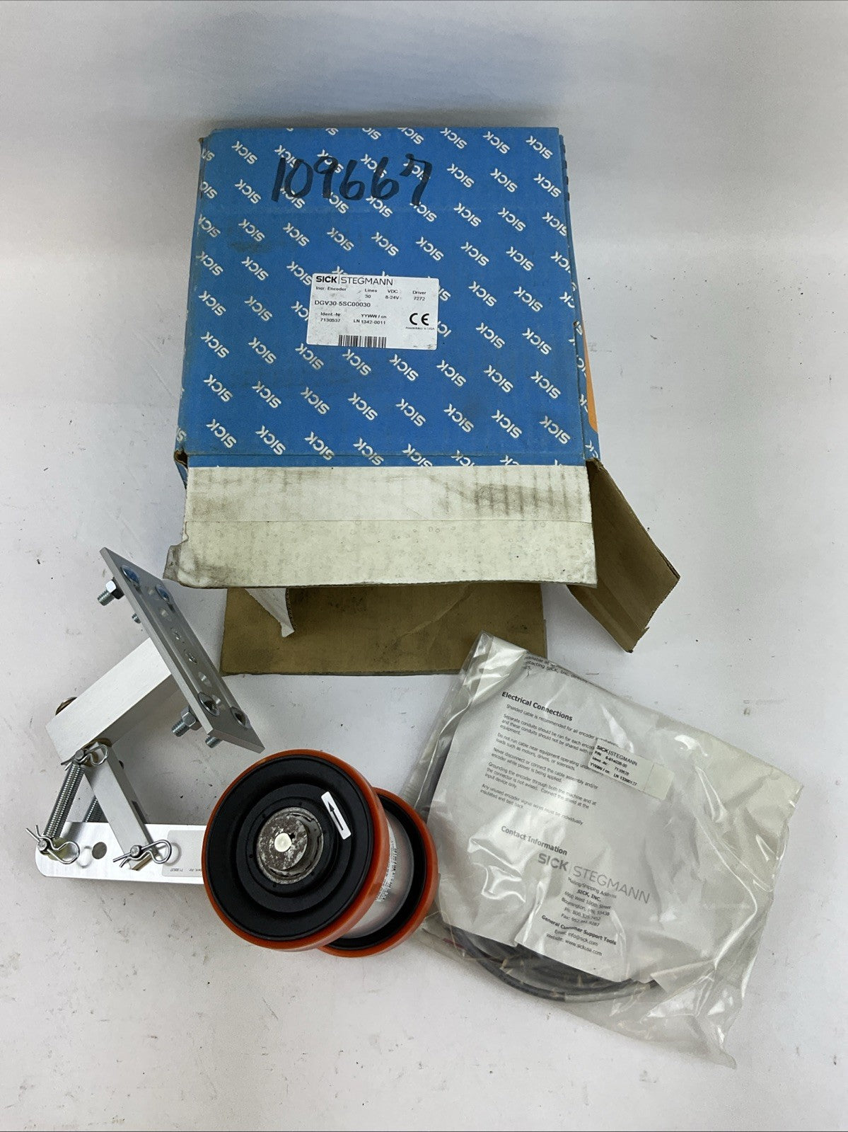 SICK STEGMANN DGV30-5S00030 ENCODER 8-24VDC DRIVER 7272 LINES 30