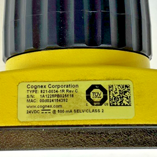 COGNEX  821-0034-1R REV.C INSIGHT CAMERA IS5100-11 24VDC