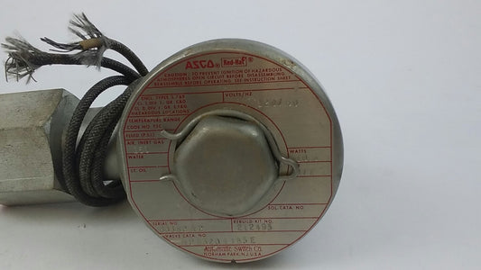 ASCO NP8320A185E SOLENOID VALVE 120 VOLTS 60 HZ 10.5 WATTS