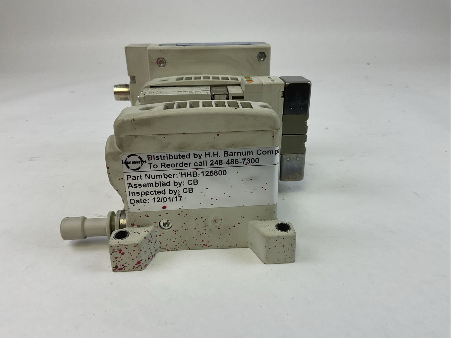 SMC EX260-SIL1-X210 24VDC COMPACT SERIAL INTERFACE (2)VQC1400N-51 SOLENOID VALVE