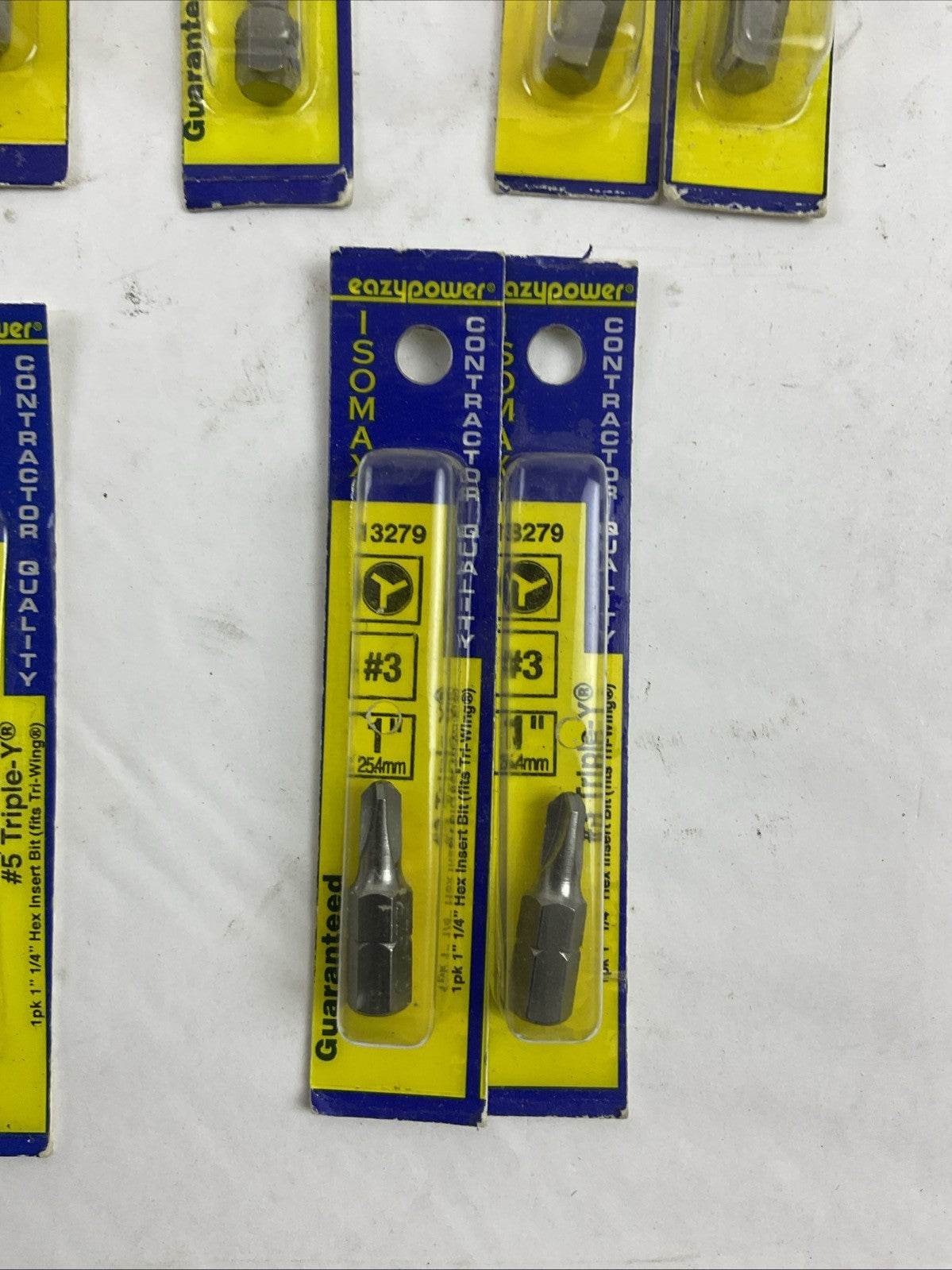 EAZYPOWER ISOMAX CONTRACTOR QUALITY MISC BIT LOT