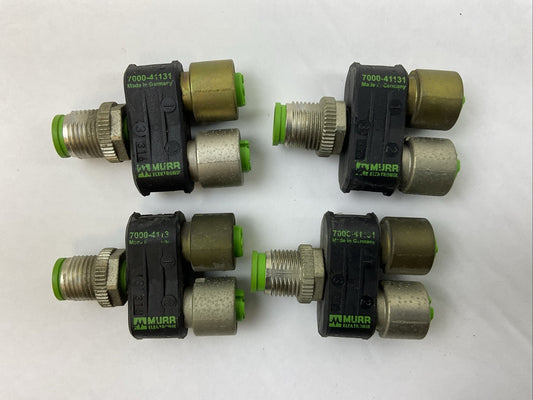 MURR ELEKTRONIK 7000-41131 COUPLER CONNECTOR (LOT OF 4)