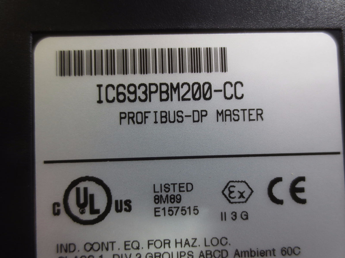 GE FANUC IC693PBM200-CC PROFIBUS-DP MASTER - MODULE