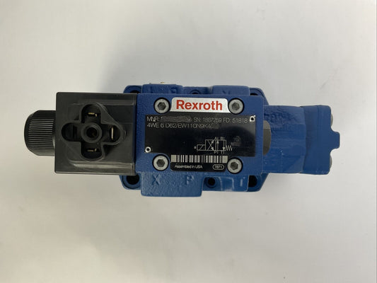 REXROTH 4WE6D62/EW110N9K4 DIRECTIONAL SOLENOID VALVE 120V 4WEH16HD-7X