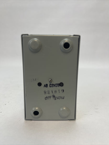SYLVANIA 1A3 START STOP PUSH BUTTON STATION NEMA 1 ENCLOSURE BUL. 100 TYPE "EE"