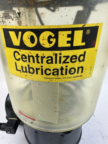 VOGEL KFG30-5W-V6 CENTRALIZED GREASE LUBRICATION PUMP 115V AC INDUSTRIAL 2427905