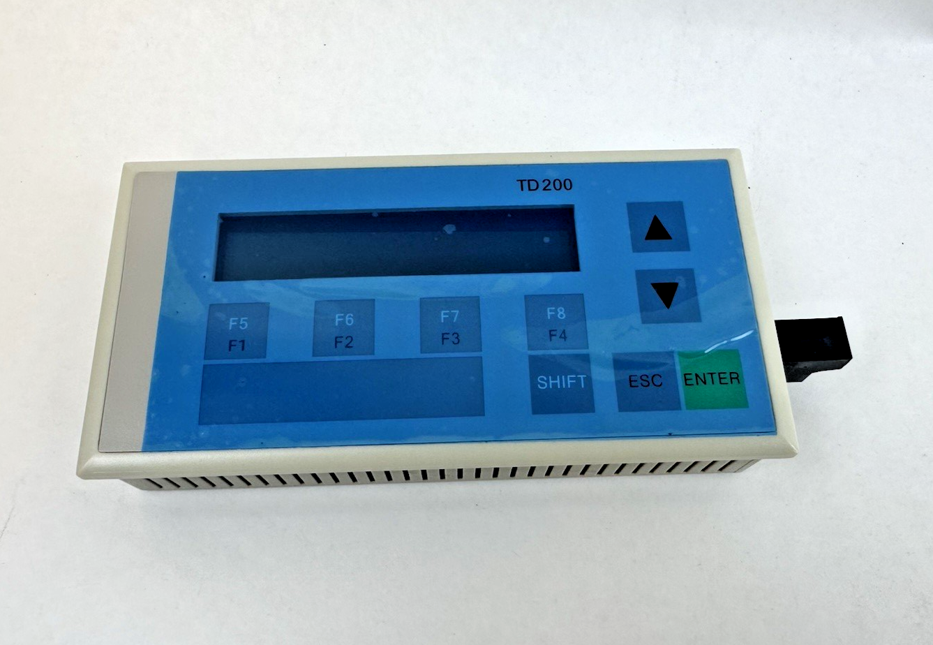 SIEMENS 6ES7 272-0AA30-0YA0  TD200 Text Display Panel Meter