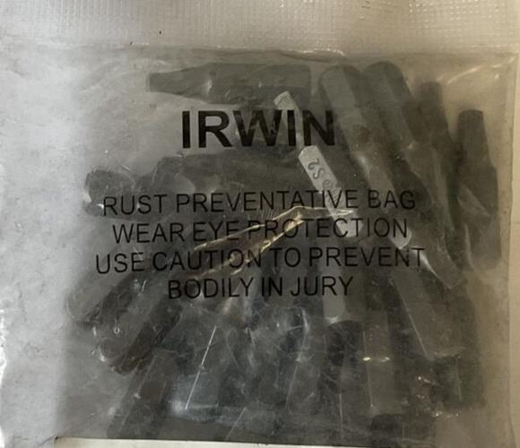 IRWIN 2SQ INSERT BIT x 1" BAG OF 25EA.  ****LOTOF3***