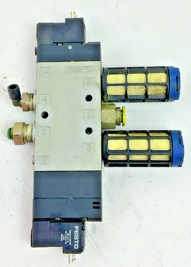 FESTO CPE24-M1H-5/3G-3/8 SOLENOID VALVE 2.5-10BAR