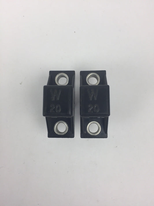 ALLEN BRADLEY W20 HEATER ELEMENT LOT OF 2