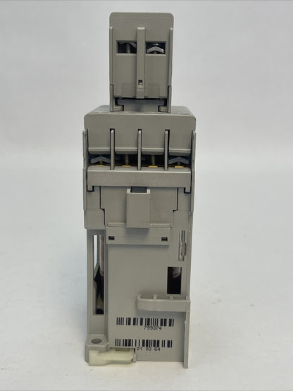 ALLEN BRADLEY 100-C12D*10 CONTACTOR SER A 600VAC 25A 10HP COIL 24VDC 100-F SER B