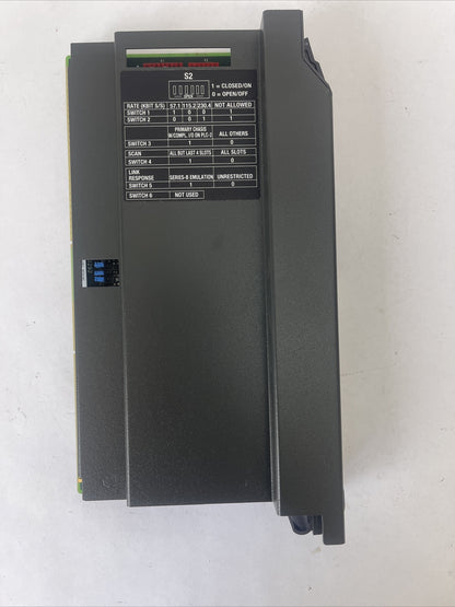ALLEN BRADLEY 1771-ASB REMOTE I/O ADAPTER MODULE SERIES E REV G02 5VDC F/W REV J