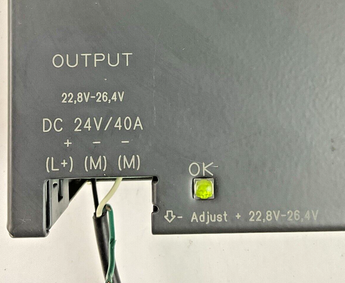 SIEMENS 6EP1 437-2BA10 SITOP POWER 40 24VDC