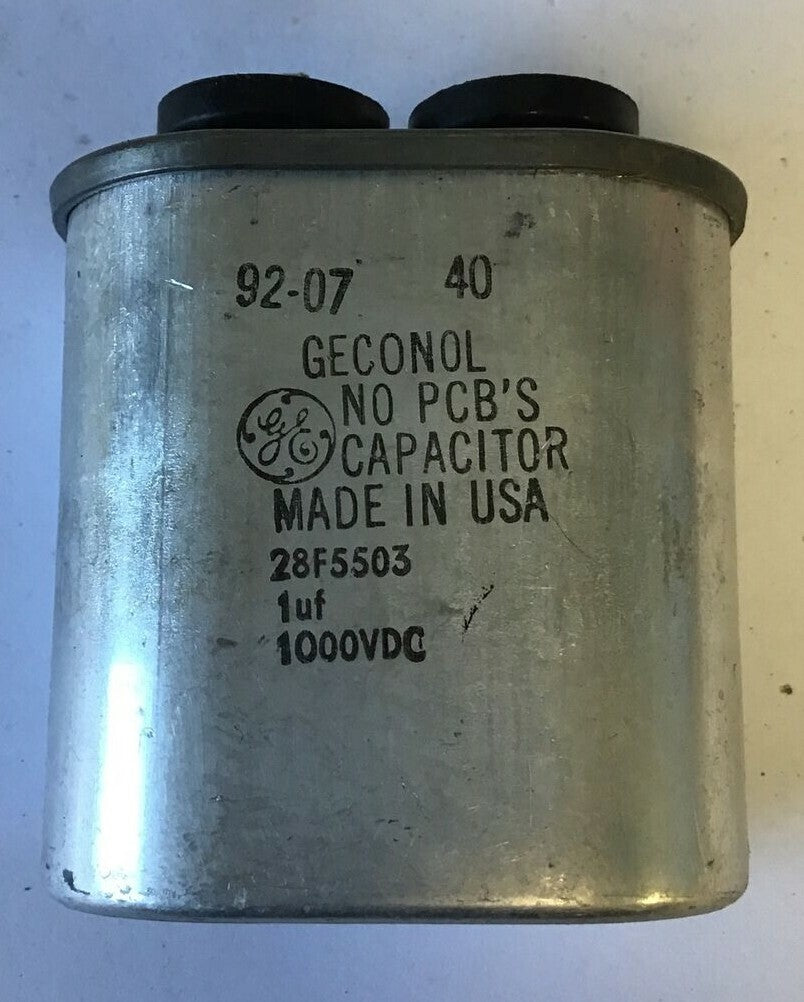 GENERAL ELECTRIC 28F5503 GECONOL CAPACITOR  92-07 1000VDC ***LOTOF3***