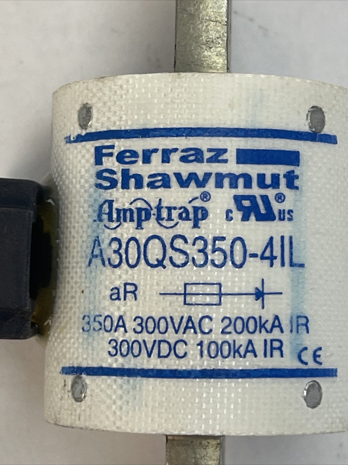 FERRAZ SHAWMUT A30QS350-4IL SEMICONDUCTOR FUSE AMP-TRAP 350AMP 300V
