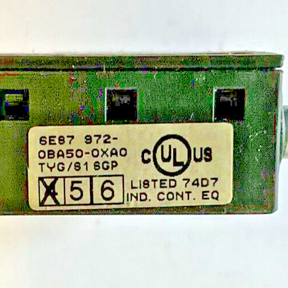 SIEMENS 6ES7 972-0BA50-0XA0 CONNECTOR