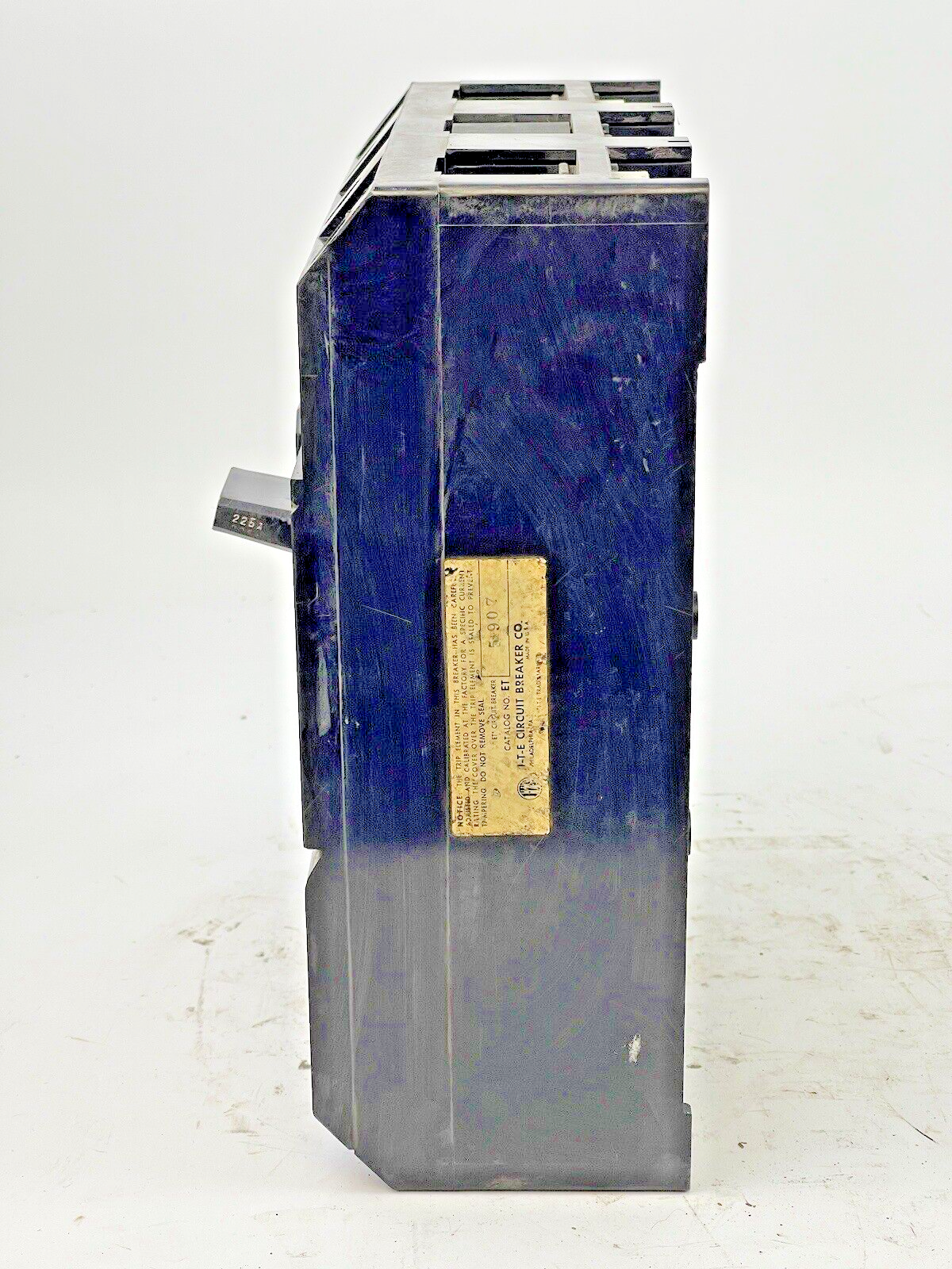 ITE - ET5907 - CIRCUIT BREAKER -TYPE ET, 225 AMP, 2 POLE, 600 VAC