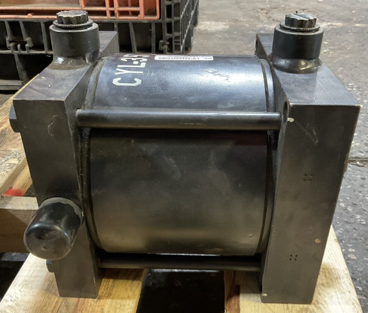 PARKER 8.00CJBDB2ANLUS19AC5.00 PNEUMATIC AIR CYLINDER 250PSI AIR