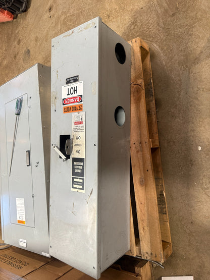 CROUSE-HINDS ELB5 TYPE 1 CIRCUIT BREAKER ENCLOSURE INDOOR 400A 600VAC 250VDC