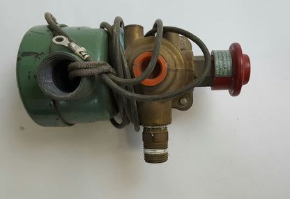 ALLEN SHERMAN HOFF 120V 20W SOLENOID VALVE 101283 USED