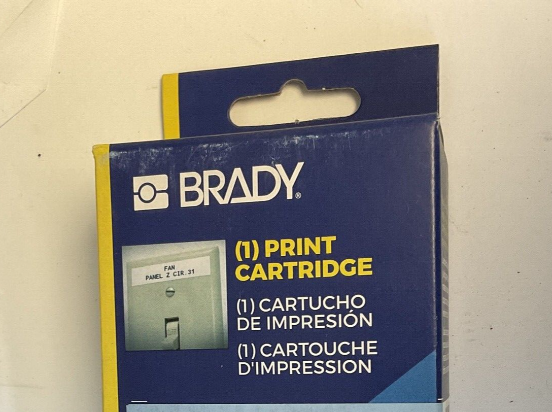 BRADY M21-750-595-WT PRINT CARTRIDGE WHITE VINYL
