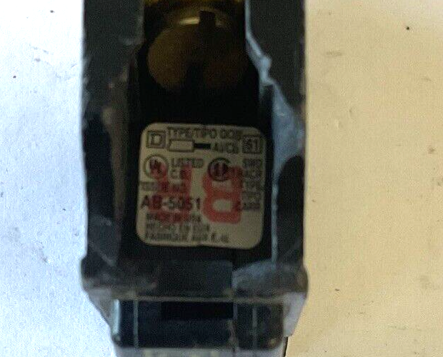 SQUARE D QOB120 CIRCUIT BREAKER  20A 22KA 120/240VAC ***LOTOF6***