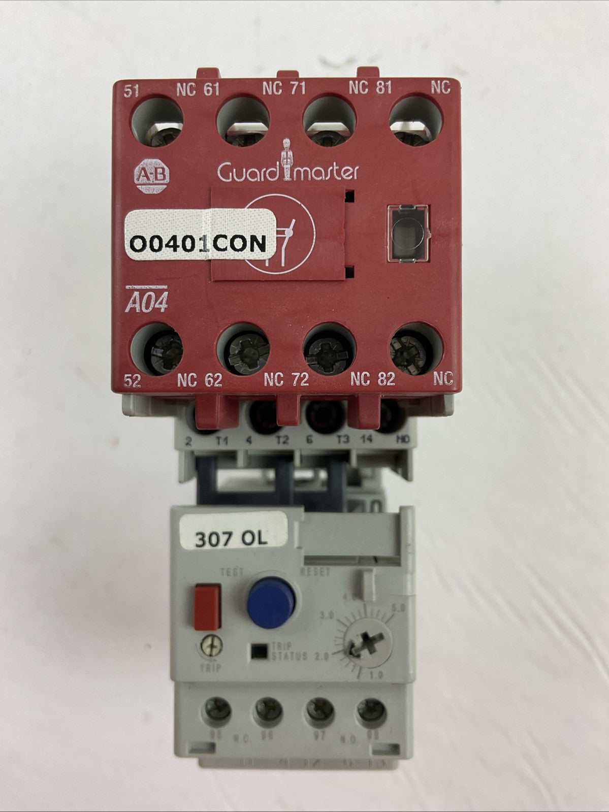 ALLEN BRADLEY STARTER (100S-C09DJ14C (100-C09D*10 +100S-F) + 193-EECB 1.0-5.0A)