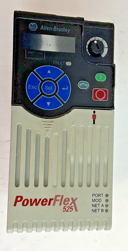 ALLEN BRADLEY 25B-D4P0N104 POWERFLEX 250 FRN:2.002 SER.A 480V 2HP  AC DRIVE
