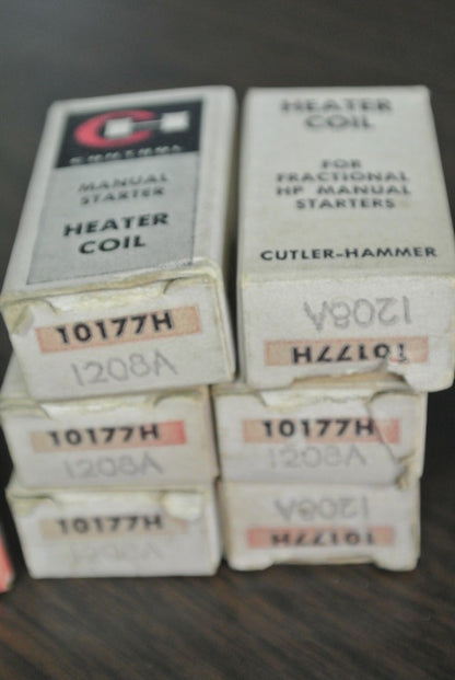 CUTLER-HAMMER H1203A, H1205, H1206, H1208A OVERLOAD HEATERS NEW SURPLUS LOT / 10
