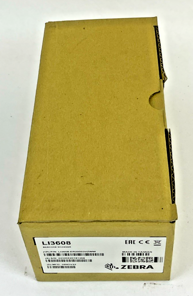 ZEBRA LI3608-ER20003VZWW BARCODE SCANNER