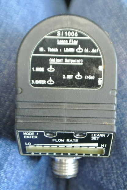 IFM EFECTOR SI1006 / SID10ADBAK0W/LS / FLOW SWITCH / 100-240VAC / 5-PIN