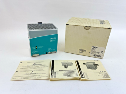 PULS SL10.105 POWER SUPPLY OUTPUT 24-28VDC 10A INPUT 100-120/200-240VAC 6/2.8A