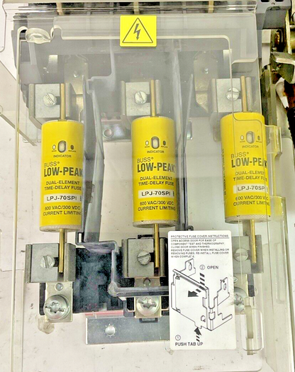 ALLEN BRADLEY 2100-IN012*-EN-P FUSIBLE DISCONNECT SWITCH 1494V-DS100/1494V-FS100