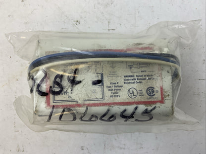 ADVANCE VH2B13TPW PREHEAT BALLAST 277 VOLT 60 HERTZ VH-2B13-TP-W