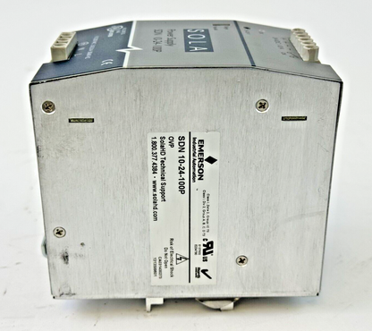 EMERSON SOLA  SDN 10-24-100P  POWER SUPPLY  115/230VAC 50/60HZ 5.0/2.0 A