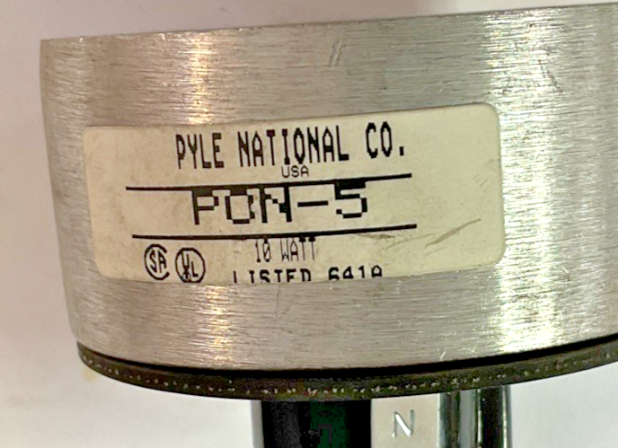 PYLE NATIONAL PON-5 LIGHT INDICATOR BASE 10WATT