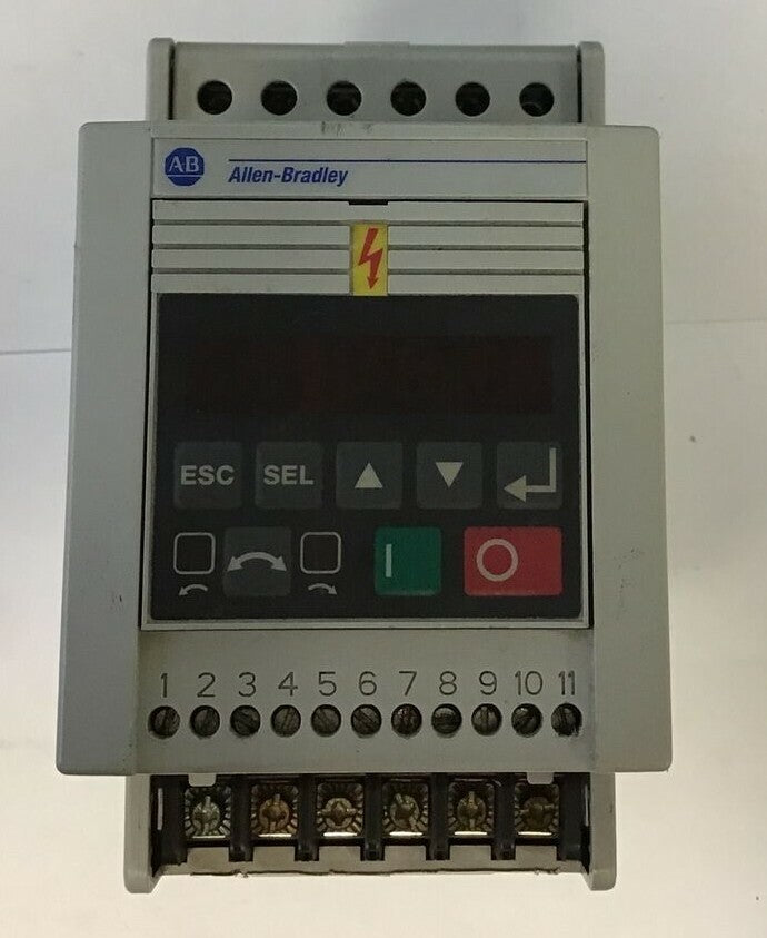 ALLEN BRADLEY 160-BA03NPS1P1 SPEED CONTROLLER SERIES C FRN:7.06 0.75KW/1HP 460V