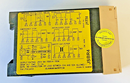 JOKAB JSBR4 SAFETY RELAY 24VDC