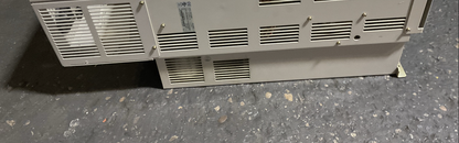 YASKAWA CIMR-F7U4055 AC DRIVE OUTPUT 0-480VAC 3PH HD 112A 85kVA ND 125A 95kVA
