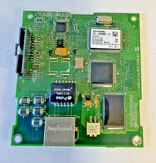 ALLEN BRADLEY 22-COMM-E ETHERNET/IP ADAPTER SER.A FRN. V1.008 5VDC 350MA