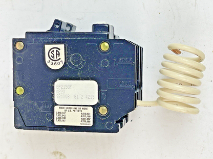 CROUSE-HINDS - EP215GF - 1" PER POLE, 15 A, 240 VAC-GROUND FAULT CIRCUIT BREAKER