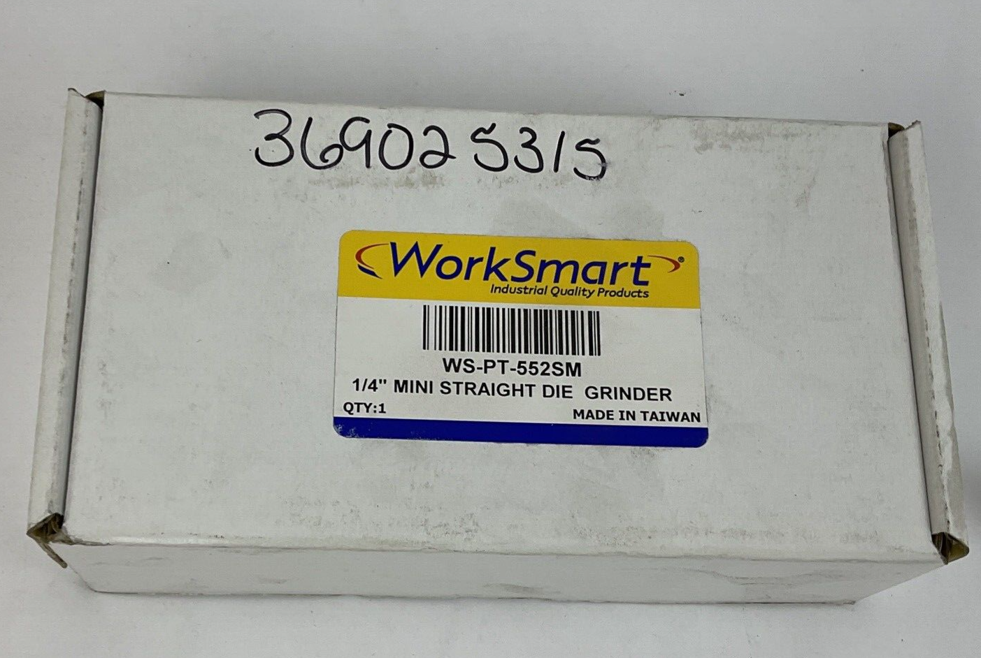 WORKSMART WS-PT-552SM 1/4" MINI STRAIGHT DIE GRINDER