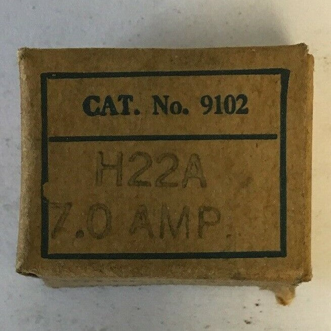 CUTLER HAMMER 9102 H22A  7.0AMP HEATER****LOTOF4****