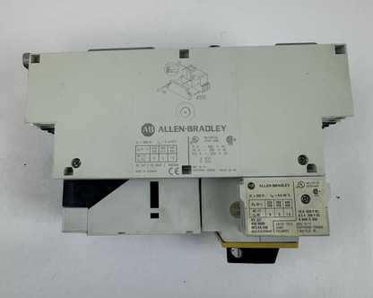 ALLEN BRADLEY 190-CPS40 SERIES A STARTER SYSTEM W/ 190-P024 TRIP 190-A40 120V