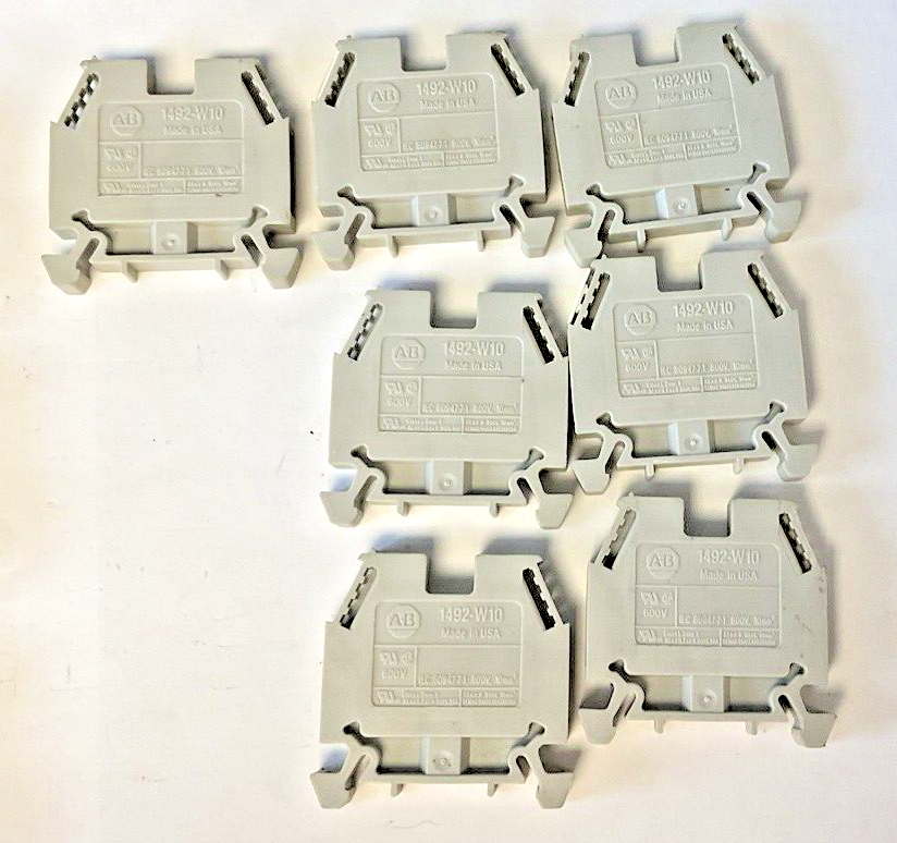 ALLEN BRADLEY 1492-EAJ35 TERMINAL BLOCK(6) 1492-W10 TERMINAL BLOCK(7)