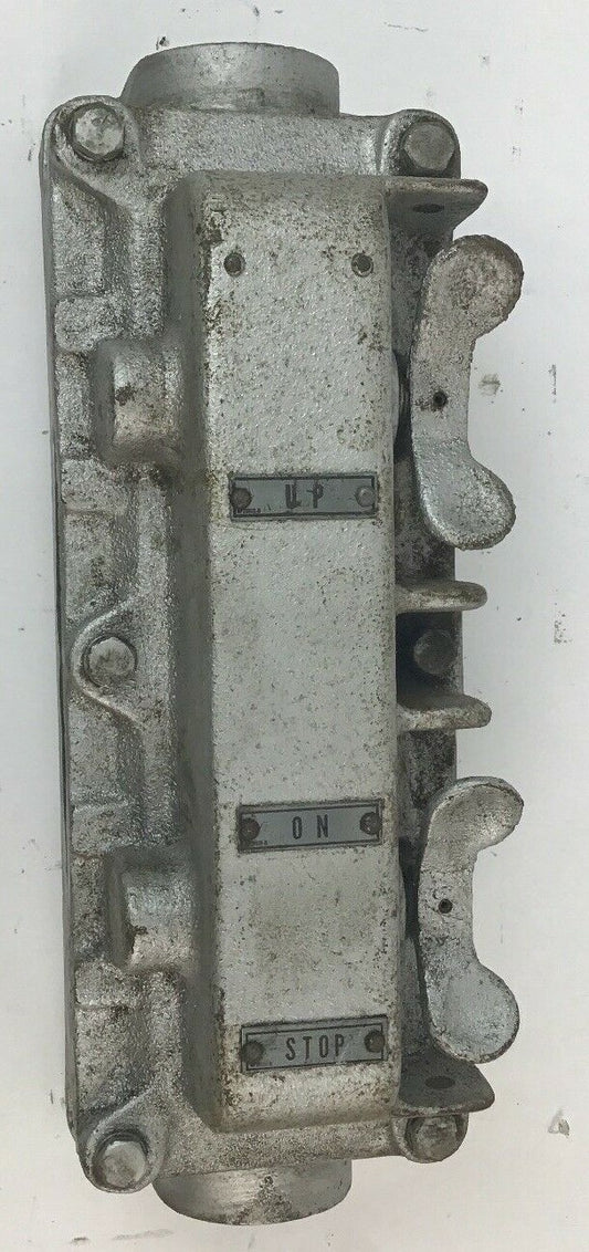 WESTINGHOUSE TYPE HDW PUSHBUTTON STATION 77H954  600VOLTS