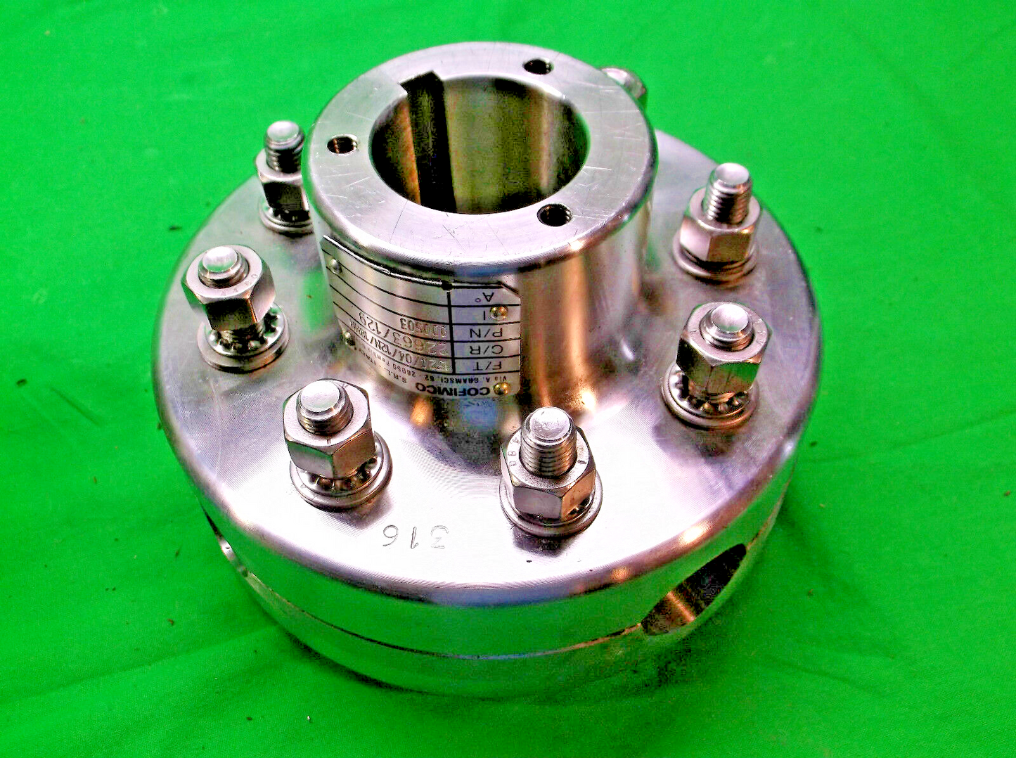 COFIMCO HUB 000503 F/T 1524/0412N/18MR C/R 22663/129 COUPLING AXIAL NEW SURPLUS